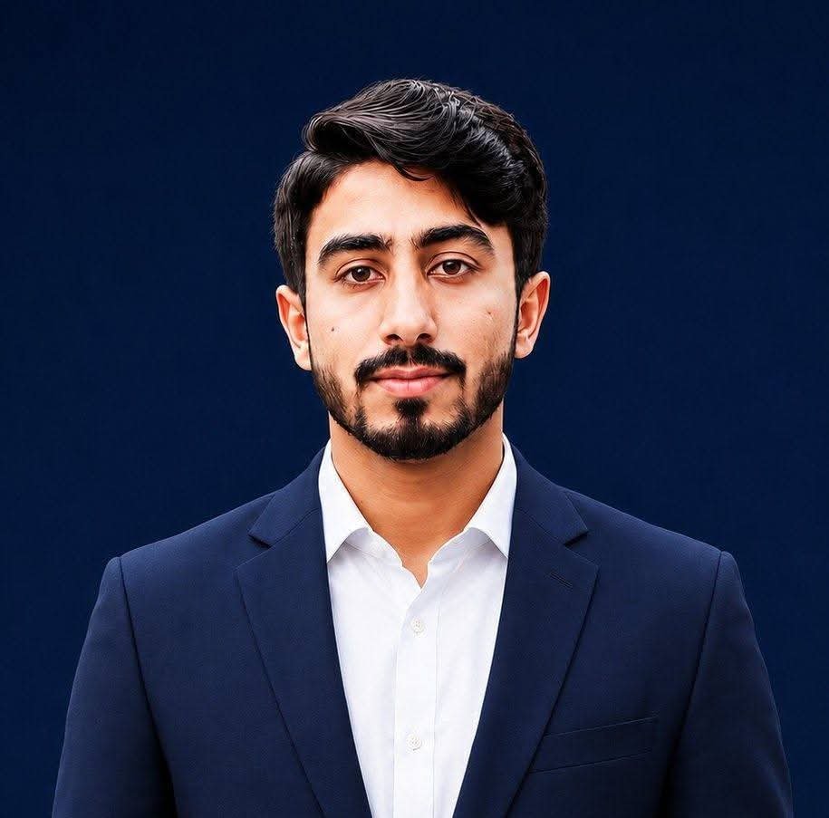 Portrait of Asad Gull, digital marketer